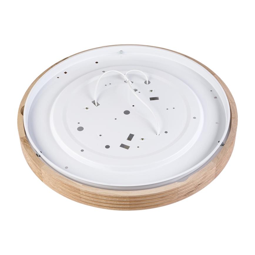 Brilagi - LED lubinis šviestuvas CARVALHO MODERN SLIM 3xE27/60W/230V skersmuo 47,5 cm ąžuolas