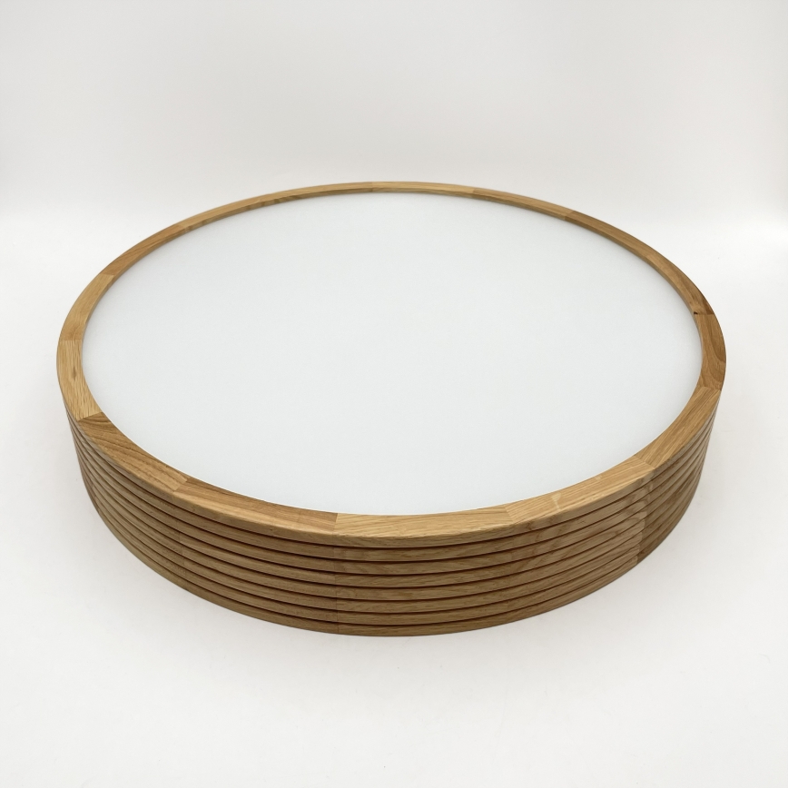 BRILAGI - LED lubinis šviestuvas CARVALHO MODERN SLIM 3xE27/60W/230V skersmuo 47,5 cm ąžuolas