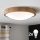 Brilagi - LED lubinis šviestuvas CARVALHO SLIM 2xE27/60W/230V ąžuolas diametras 37 cm