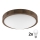 Brilagi - LED Lubinis šviestuvas CARVALHO SLIM 2xE27/60W/230V ąžuolas diametras 37 cm