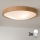 Brilagi - LED lubinis šviestuvas CARVALHO SLIM 3xE27/60W/230V ąžuolas diametras 47 cm
