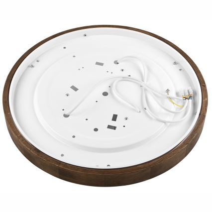 Brilagi - LED Lubinis šviestuvas CARVALHO SLIM 3xE27/60W/230V ąžuolas diametras 47 cm