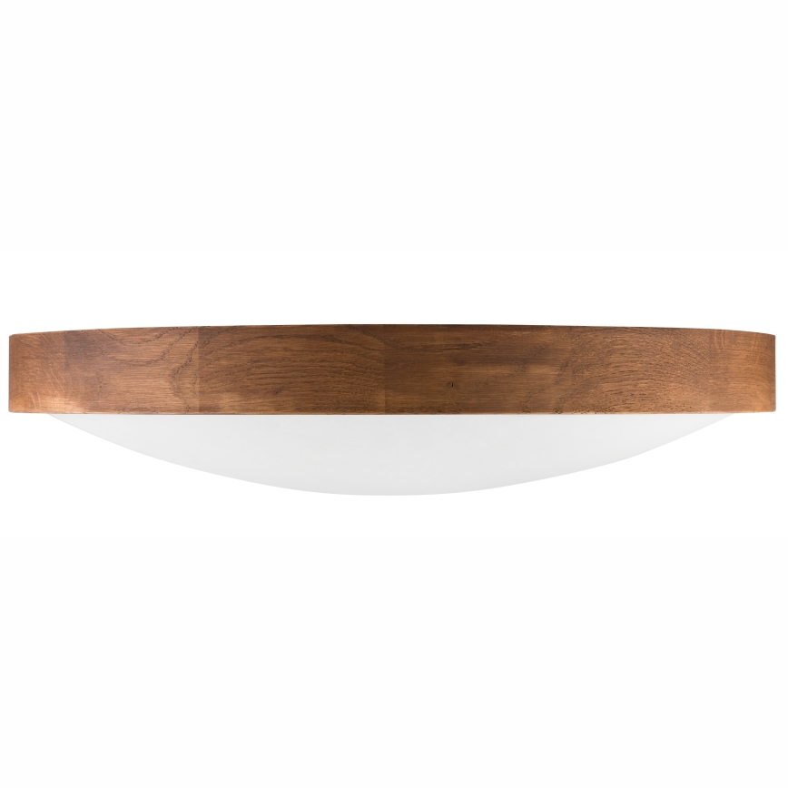 Brilagi - LED lubinis šviestuvas CARVALHO SLIM 3xE27/60W/230V ąžuolas vyšnia diametras 47 cm