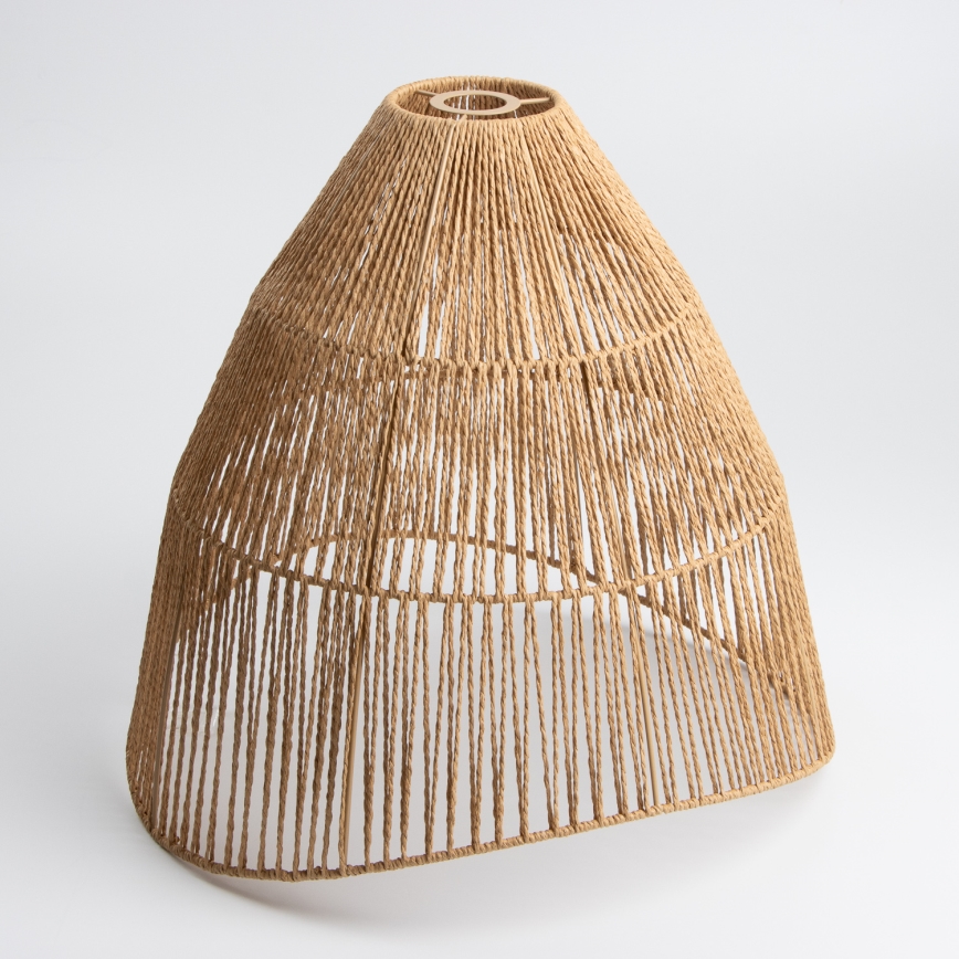 Brilagi - LED lubinis šviestuvas CERIA BOHO 1xE27/40W/230V skersm. 50 cm rudos spalvos