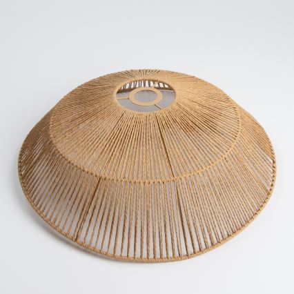 Brilagi - LED lubinis šviestuvas CERIA BOHO 1xE27/60W/230V, skersmuo 50 cm, juoda/ruda