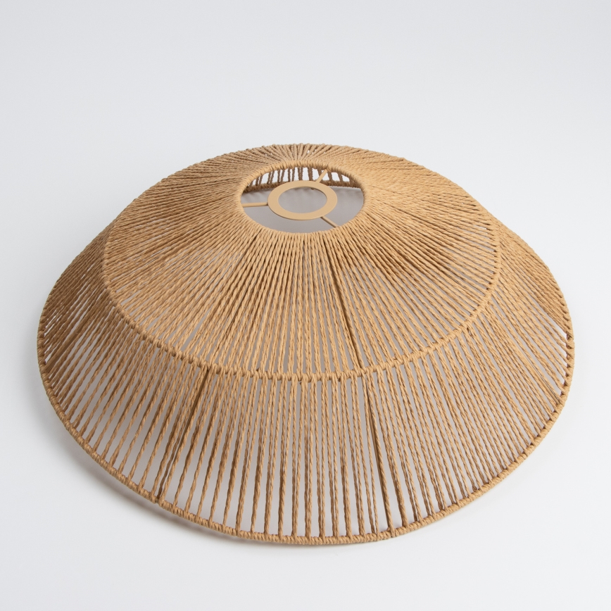Brilagi - LED lubinis šviestuvas CERIA BOHO 1xE27/60W/230V, skersmuo 50 cm, juoda/ruda