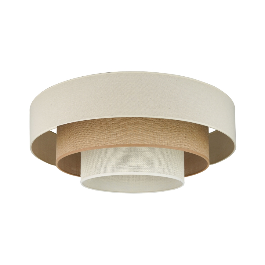 Brilagi - LED lubinis šviestuvas DENVER LUNETA LED/12W/230V diametras 60 cm 3000K/4000K/6400K smėlio spalva/kreminė