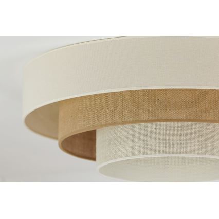 Brilagi - LED lubinis šviestuvas DENVER LUNETA LED/12W/230V diametras 60 cm 3000K/4000K/6400K smėlio spalva/kreminė