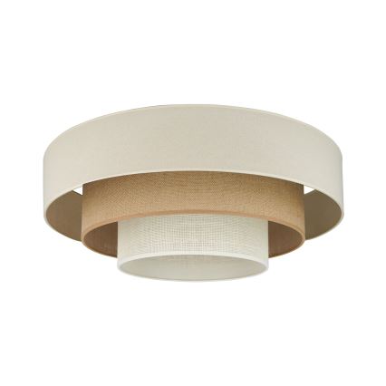 Brilagi - LED Lubinis šviestuvas DENVER LUNETA LED/12W/230V skersmuo 60 cm 3000K/4000K/6400K smėlio/kreminės spalvos
