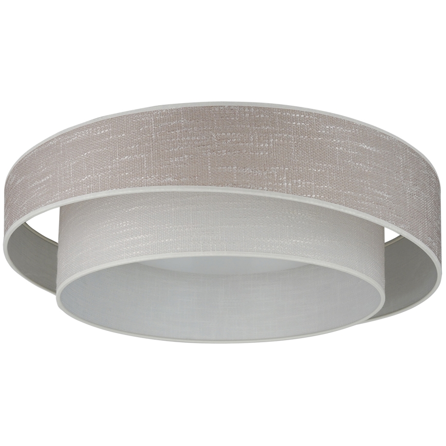 Brilagi - LED lubinis šviestuvas DOVER SHINE LED/26W/230V diametras 60 cm pilka/kreminė