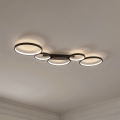BRILAGI - LED lubinis šviestuvas ECHO LED/60W/230V 4000K 45x110 cm juodas