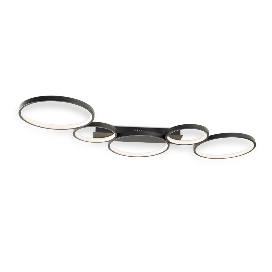 BRILAGI - LED lubinis šviestuvas ECHO LED/60W/230V 4000K 45x110 cm juodas