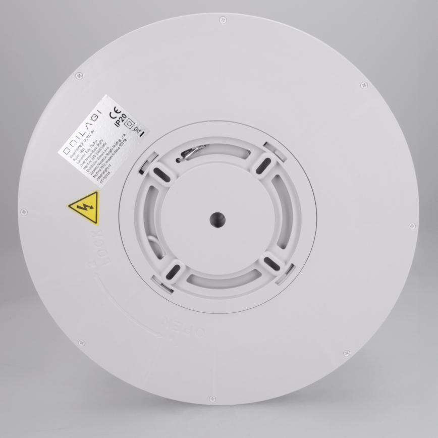 Brilagi - LED lubinis šviestuvas ESTELA LED/18W/230V skersmuo 30 cm baltas