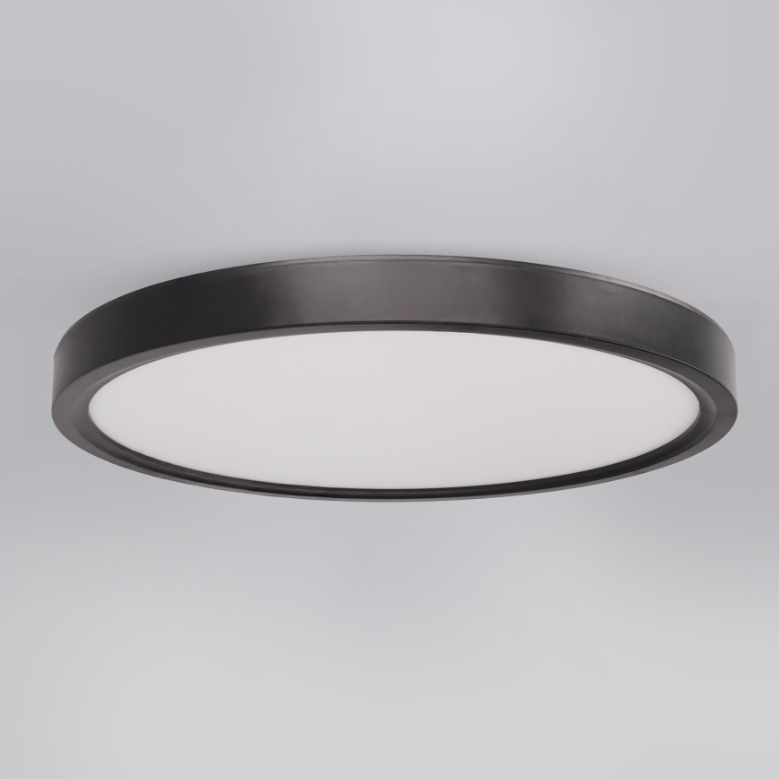 Brilagi - LED lubinis šviestuvas ESTELA LED/18W/230V skers. 30 cm juodas