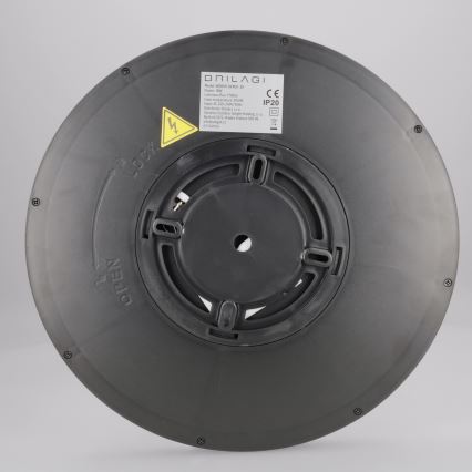 Brilagi - LED lubinis šviestuvas ESTELA LED/18W/230V skers. 30 cm juodas