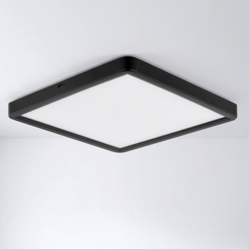 Brilagi - LED lubinis šviestuvas ESTELA SQUARE LED/24W/230V 31x31 cm juoda