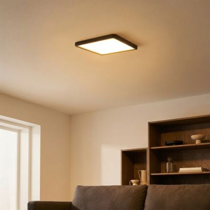 Brilagi - LED lubinis šviestuvas ESTELA SQUARE LED/24W/230V 31x31 cm juoda