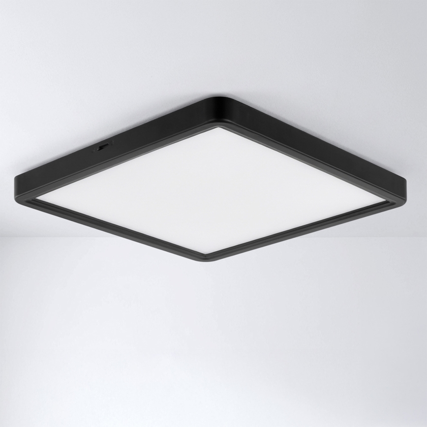 Brilagi - LED lubinis šviestuvas ESTELA SQUARE LED/24W/230V 31x31 cm juoda