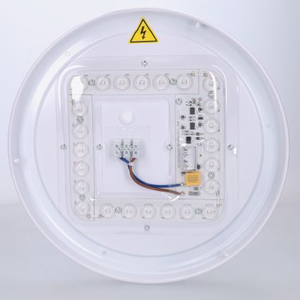 Brilagi - LED lubinis šviestuvas FLOCO LED/24W/230V skersmuo 30 cm medžio dekoras/balta