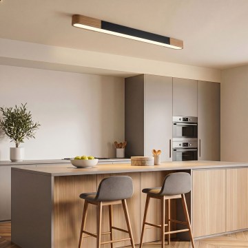 BRILAGI - LED Lubinis šviestuvas GARDALINE LED/100W/230V 120 cm ąžuolas/juoda