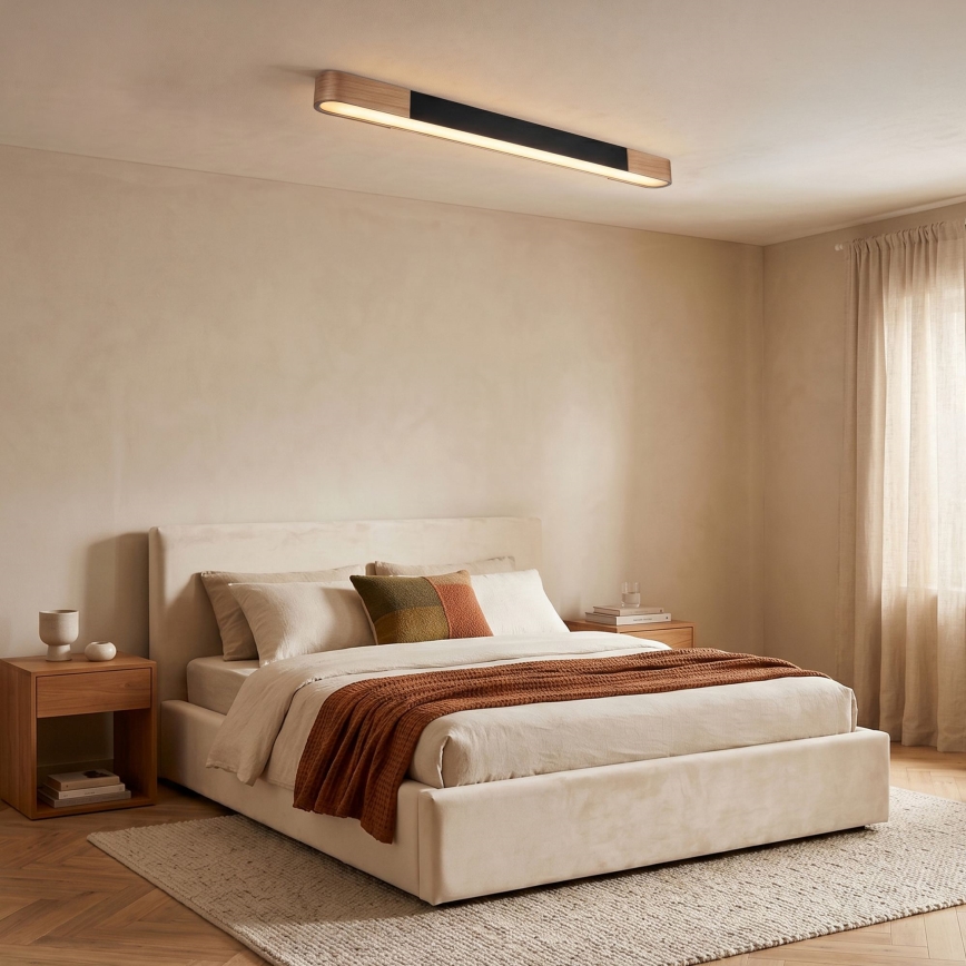 BRILAGI - LED Lubinis šviestuvas GARDALINE LED/100W/230V 120 cm ąžuolas/juoda