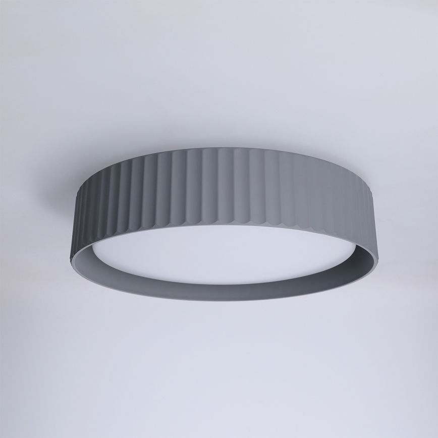 Brilagi - LED lubinis šviestuvas LUCIA LED/24W/230V skersmuo 31 cm pilkas