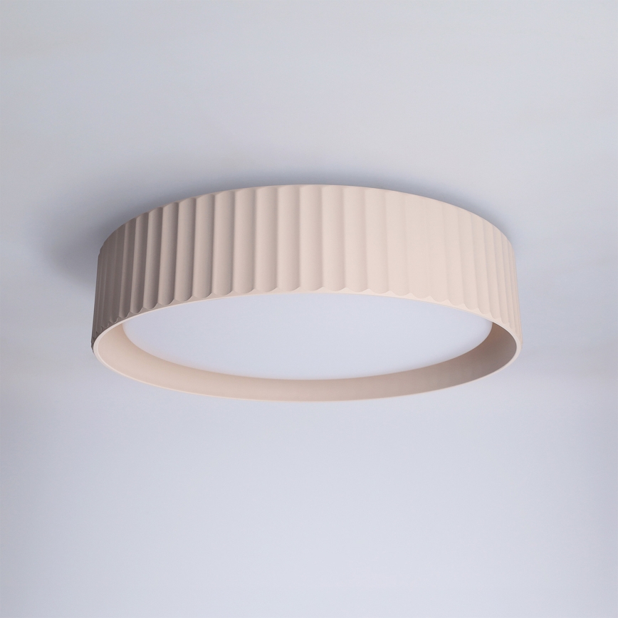 Brilagi - LED lubinis šviestuvas LUCIA LED/24W/230V, skersmuo 31 cm, smėlinė