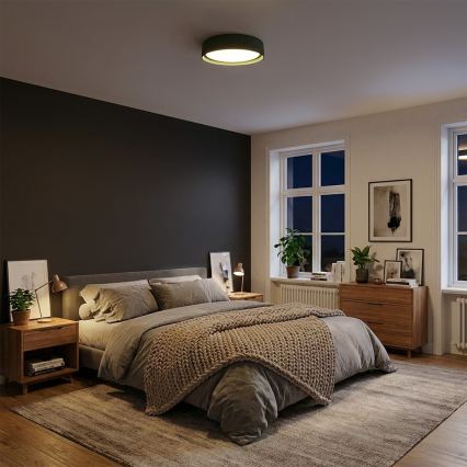 Brilagi - LED lubinis šviestuvas LUCIA LED/24W/230V skersmuo 31 cm žalias