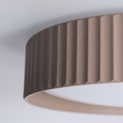 Brilagi - LED lubinis šviestuvas LUCIA LED/24W/230V Ø 31 cm rudas