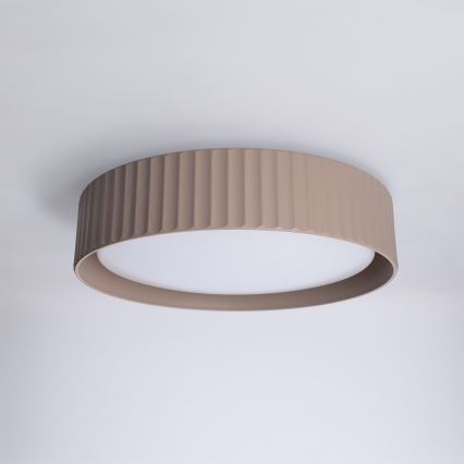 Brilagi - LED lubinis šviestuvas LUCIA LED/24W/230V Ø 31 cm rudas