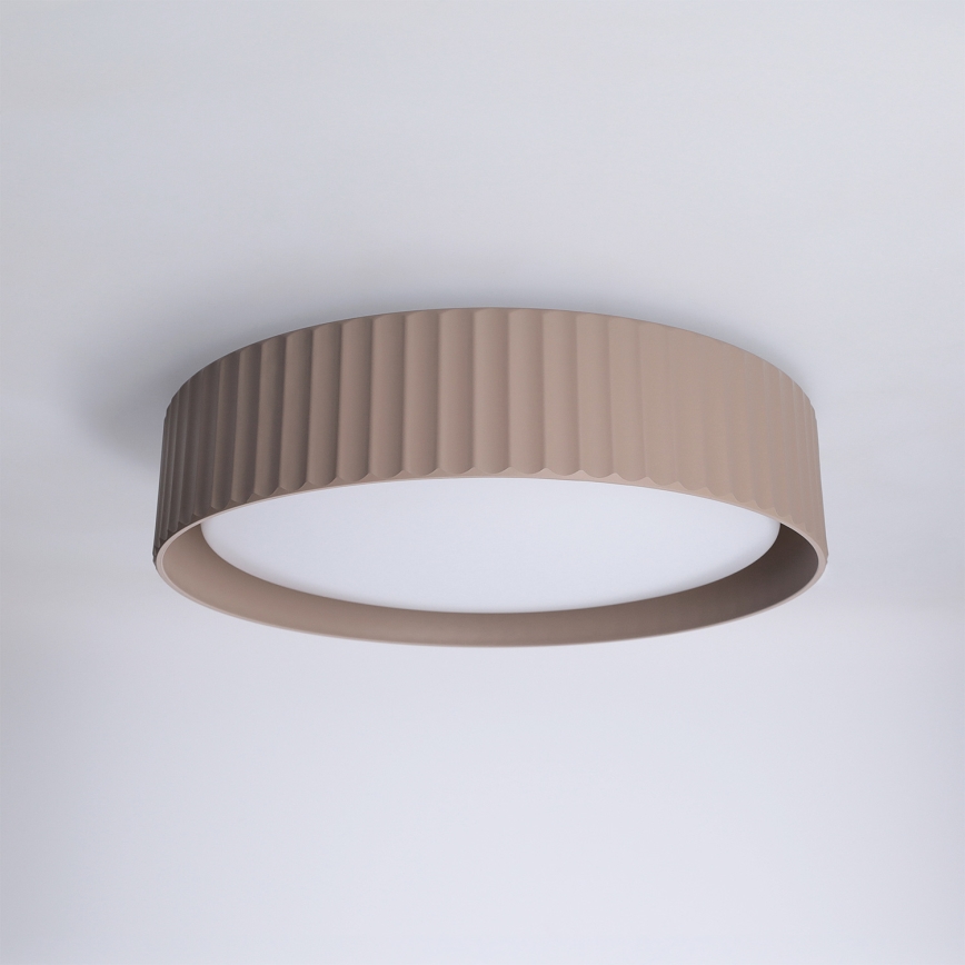 Brilagi - LED lubinis šviestuvas LUCIA LED/24W/230V Ø 31 cm rudas