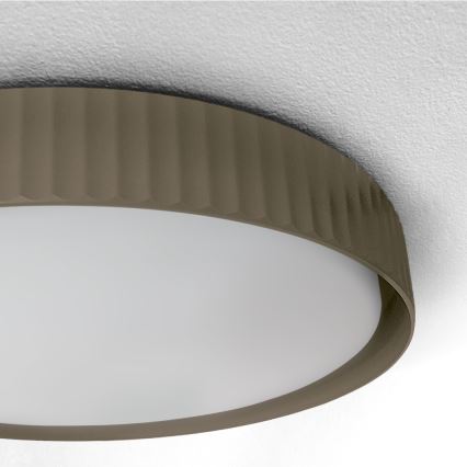 Brilagi - LED lubinis šviestuvas LUCIA LED/24W/230V Ø 31 cm taupe