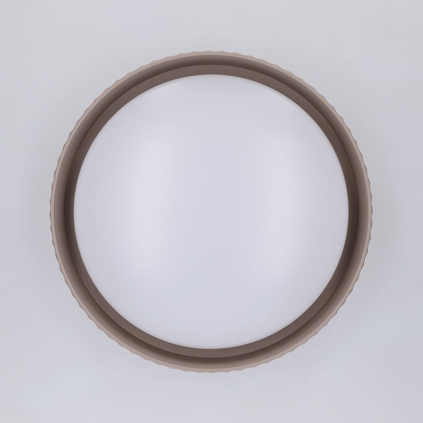 Brilagi - LED lubinis šviestuvas LUCIA LED/24W/230V Ø 31 cm taupe