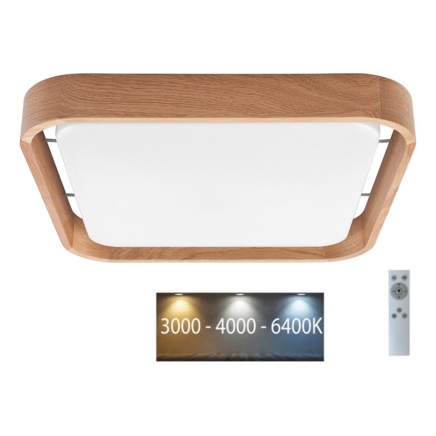 Brilagi - LED lubinis šviestuvas MANAROLA CUBIC LED/24W/230V 3000-6500K ąžuolas + +VP