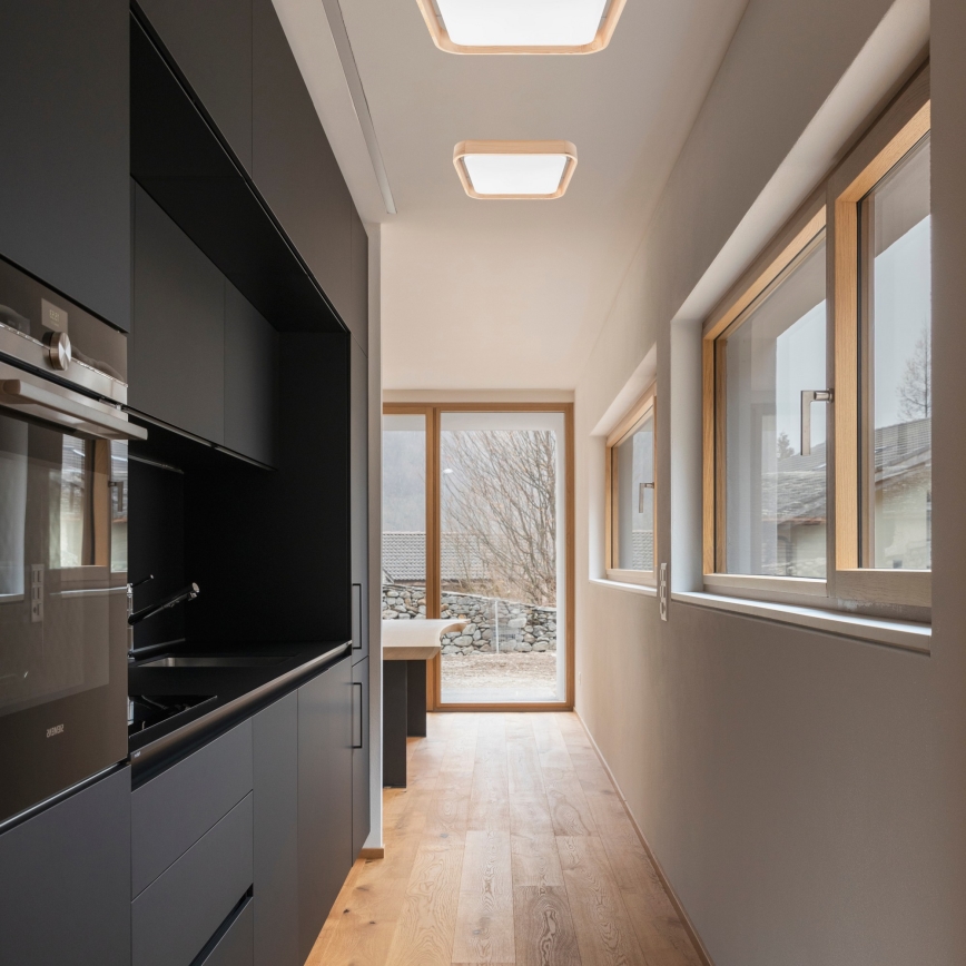 Brilagi - LED reguliuojamas lubų šviestuvas MANAROLA CUBIC LED/24W/230V 3000-6500K pušis + nuotolinio valdymo pultas