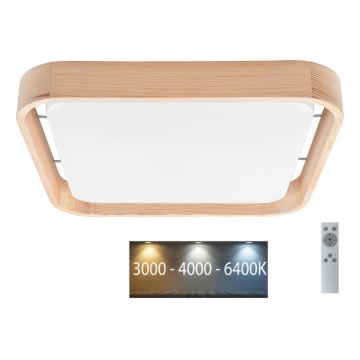 Brilagi - LED lubinis šviestuvas MANAROLA CUBIC LED/24W/230V 3000-6500K pušis + +VP