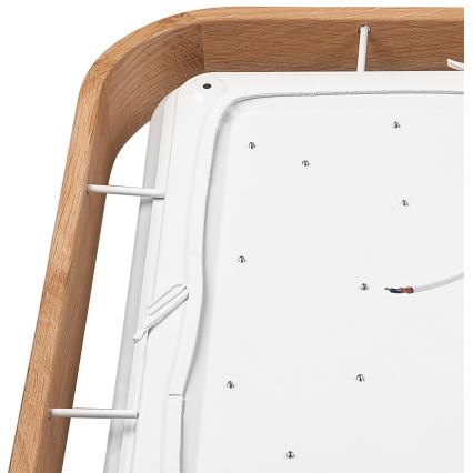 Brilagi - LED reguliuojamas lubų šviestuvas MANAROLA CUBIC LED/24W/230V 3000-6500K ąžuolas + nuotolinio valdymo pultas