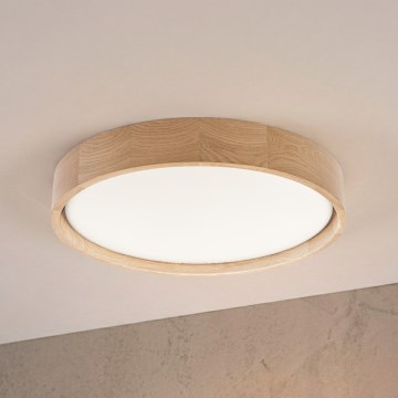Brilagi - LED lubinis šviestuvas MANAROLA PLAIN LED/24W/230V 3000K skersmuo 41 cm ąžuolas