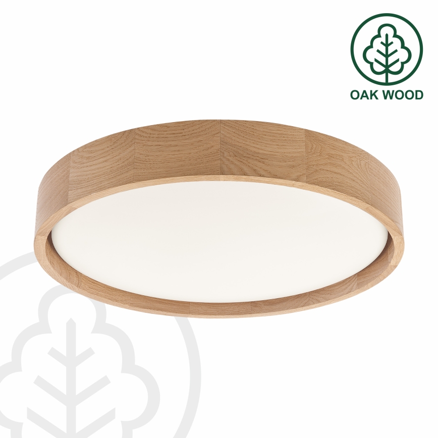 Brilagi - LED lubinis šviestuvas MANAROLA PLAIN LED/24W/230V 3000K skersmuo 41 cm ąžuolas