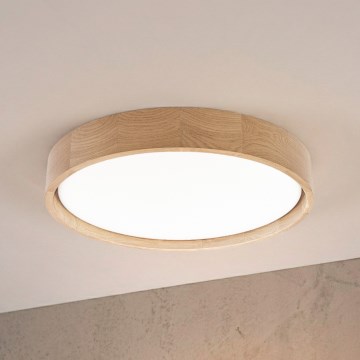 Brilagi - LED lubinis šviestuvas MANAROLA PLAIN LED/24W/230V 4000K, skersmuo 41 cm, ąžuolas
