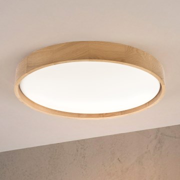 Brilagi - LED lubinis šviestuvas MANAROLA PLAIN LED/36W/230V 3000K Ø 48 cm ąžuolas
