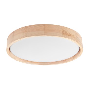 Brilagi - LED Lubinis šviestuvas MANAROLA SIMPLE LED/24W/230V 3000K pušies mediena, skersmuo 41 cm