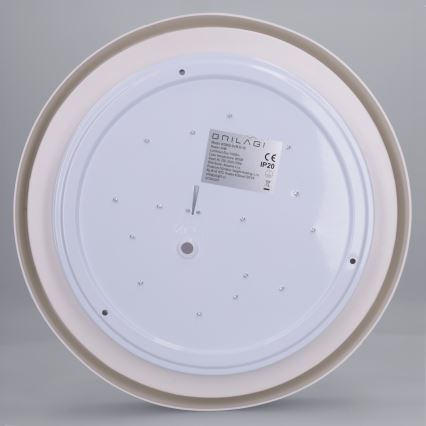 Brilagi - LED lubinis šviestuvas MATTEO LED/24W/230V skersmuo 31 cm taupe