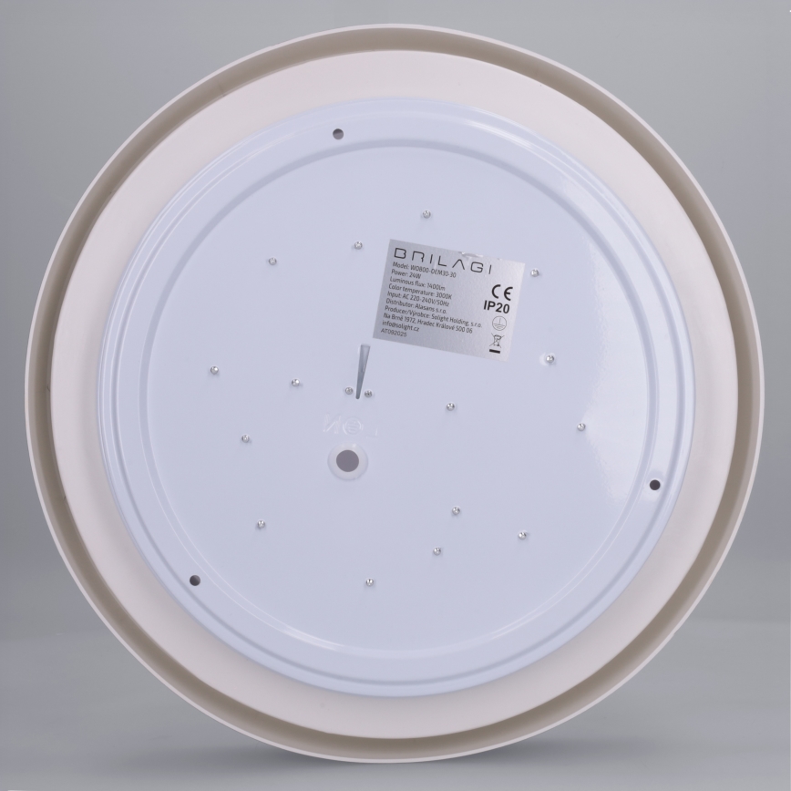 Brilagi - LED lubinis šviestuvas MATTEO LED/24W/230V skersmuo 31 cm taupe