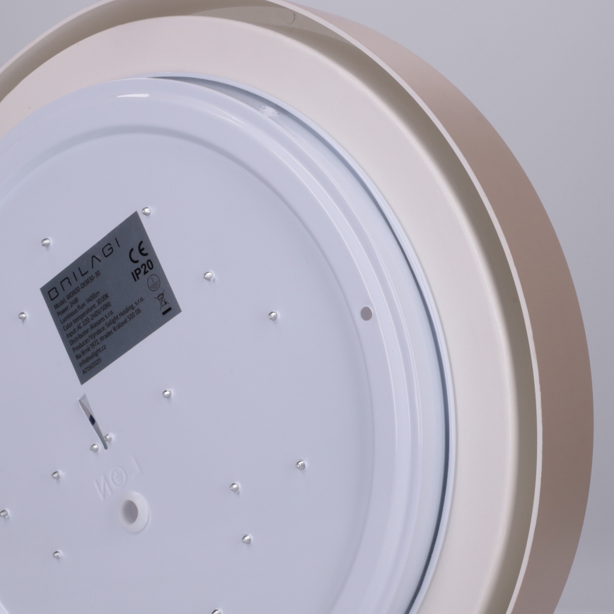 Brilagi - LED lubinis šviestuvas MATTEO LED/24W/230V skersmuo 31 cm taupe
