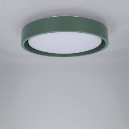 Brilagi - LED lubinis šviestuvas MATTEO LED/24W/230V Ø 31 cm žalias