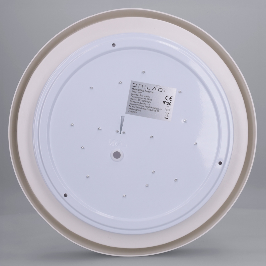 Brilagi - LED lubinis šviestuvas MATTEO LED/24W/230V Ø 31 cm žalias
