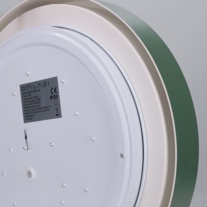 Brilagi - LED lubinis šviestuvas MATTEO LED/24W/230V Ø 31 cm žalias