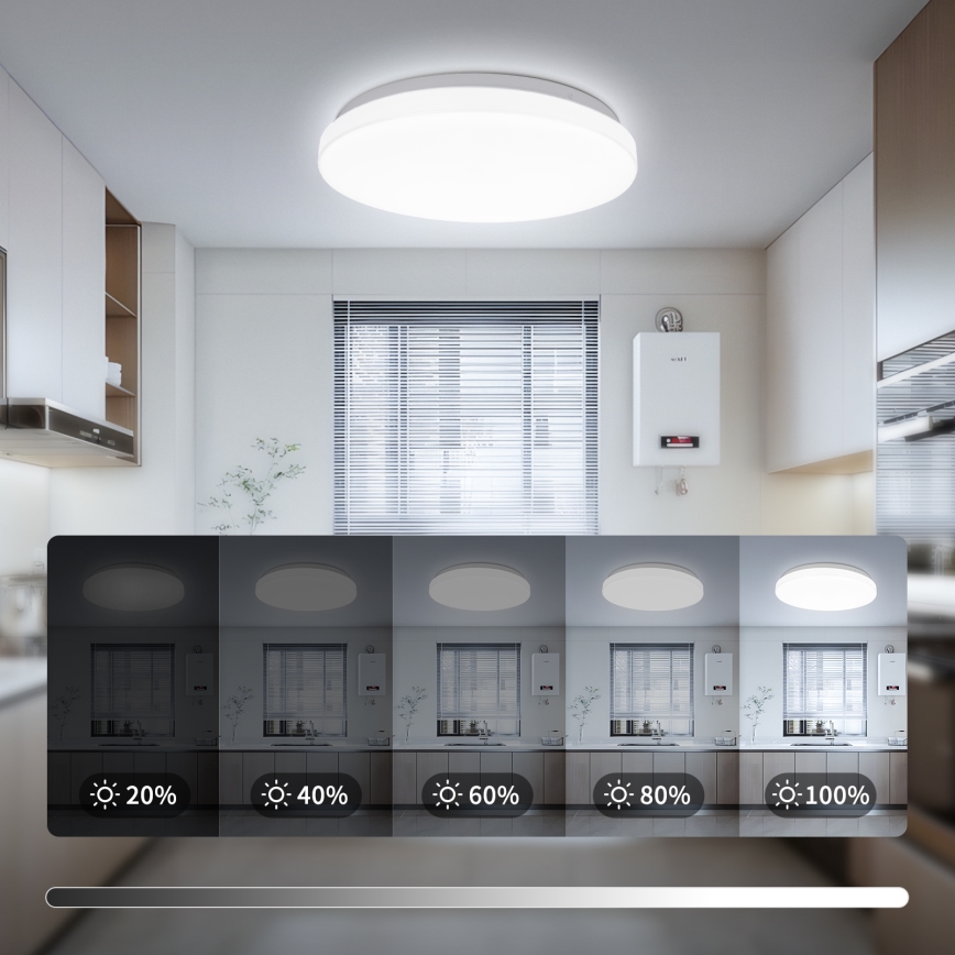 Brilagi - LED lubinis šviestuvas MILKY WAY LED/24W/230V 3000/4000/6500K skersmuo 38 cm