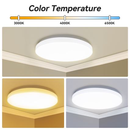 Brilagi - LED lubinis šviestuvas MILKY WAY LED/24W/230V 3000/4000/6500K skersmuo 38 cm